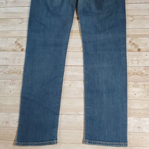Frame Le Garçon Garcon Mid-Rise Boyfriend Jeans in Roxbury Size‎ 24 - Picture 10 of 13